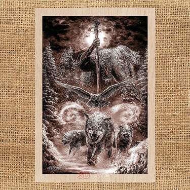 ODIN pyroprinter and laser-ready file 3DWave.us